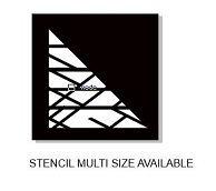 Stencil Criss cross min buy 3 multiple sizes available see drop